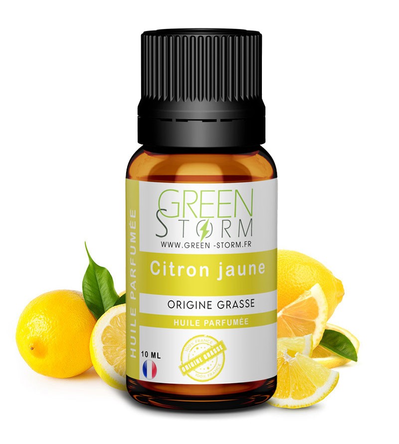 HUILE PARFUMÉE Citron jaune...