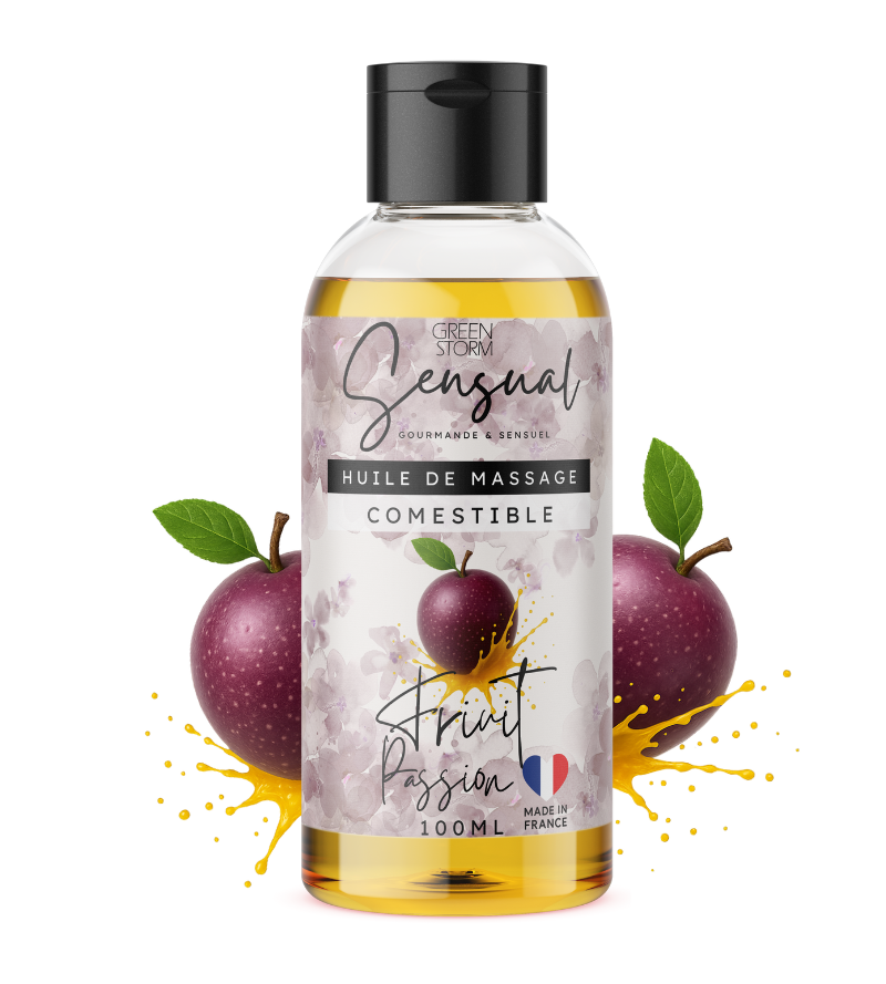 Huile de Massage Comestible...