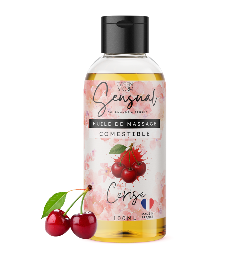 Huile de Massage Comestible...