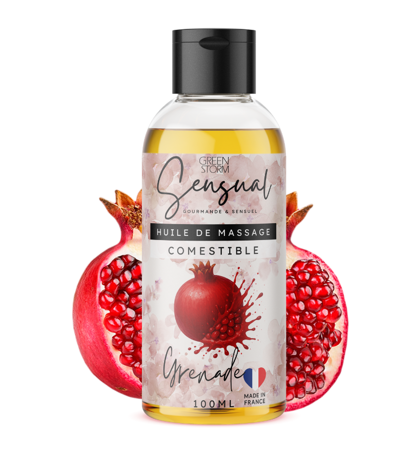 Huile de Massage Comestible...