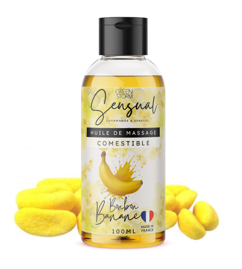 Huile de Massage Comestible...