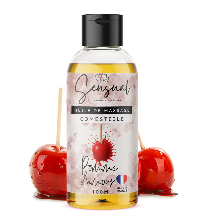 Huile de Massage Comestible...