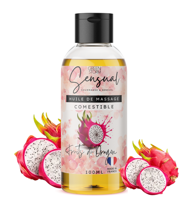 Huile de Massage Comestible...